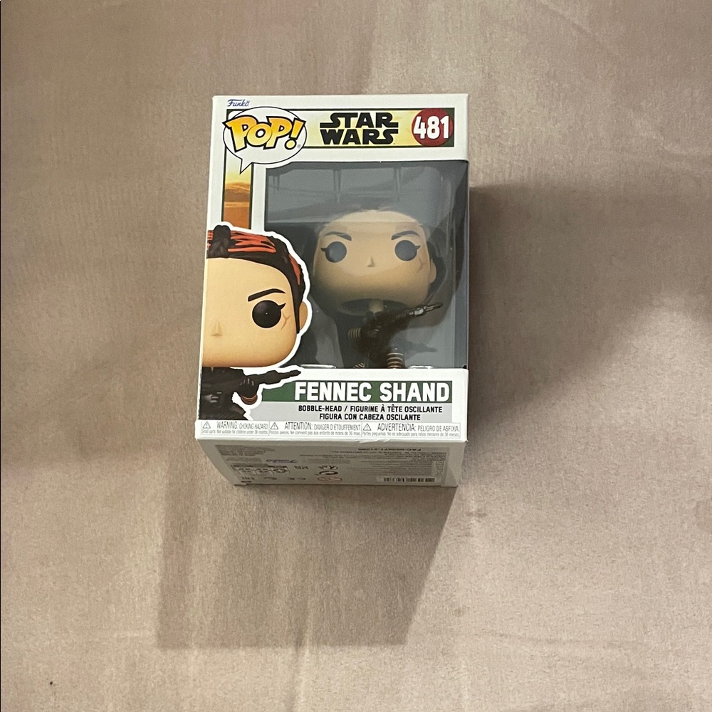 Funko Pop! Fennec Shand Vinyl Figure - Black and Brown